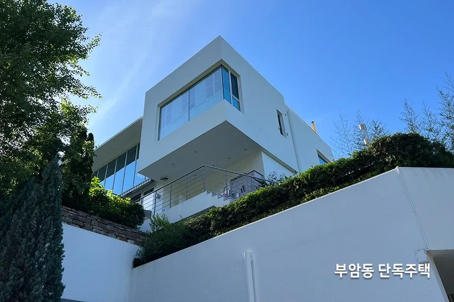 부암동 사생활보호필름 시공사례